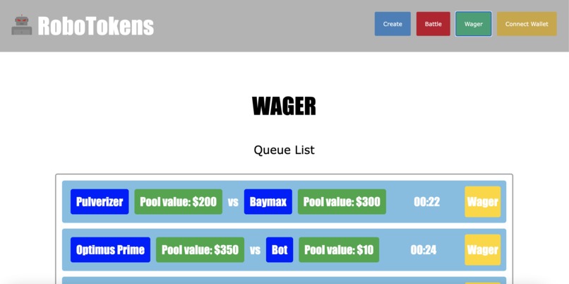 RoboTokens – screenshot 1