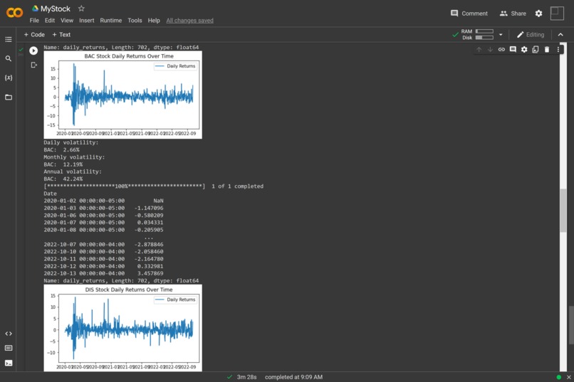 MyStocks – screenshot 1