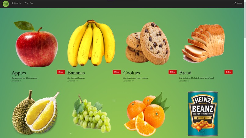 SCSU Food Center Website – screenshot 5