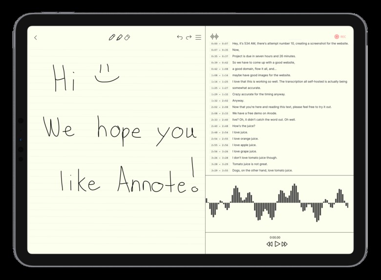 Annote [HackUIowa '22] – screenshot 3