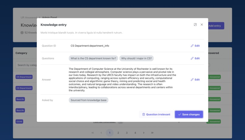 URanswered – screenshot 4