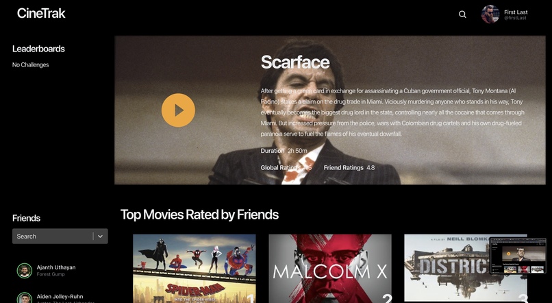 CineTrak – screenshot 1