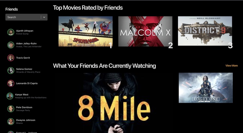 CineTrak – screenshot 2