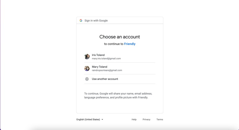 Friendly – screenshot 2