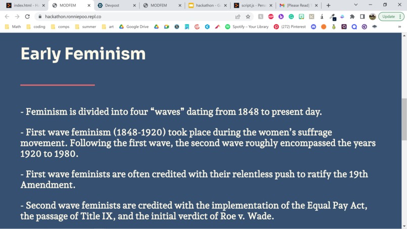 ModFem – screenshot 2