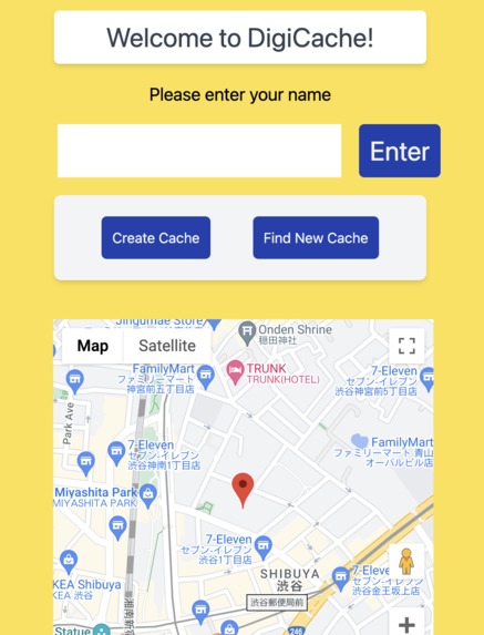 Digicache – screenshot 1