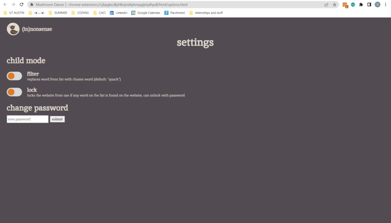 (in)nonsense – screenshot 2