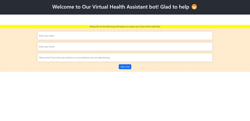 Medical Assistant Bot – screenshot 1