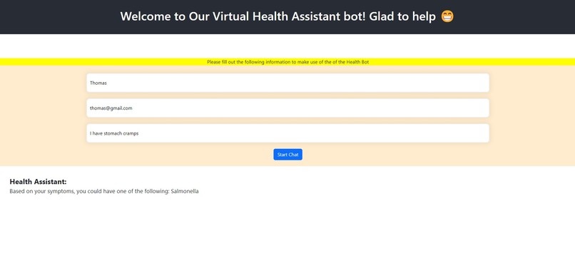 Medical Assistant Bot – screenshot 3