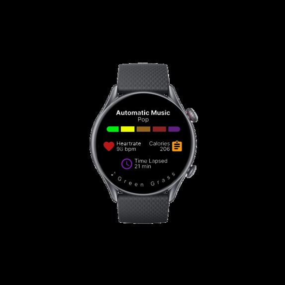 Music Heartrate Connection on Zepp OS – screenshot 1