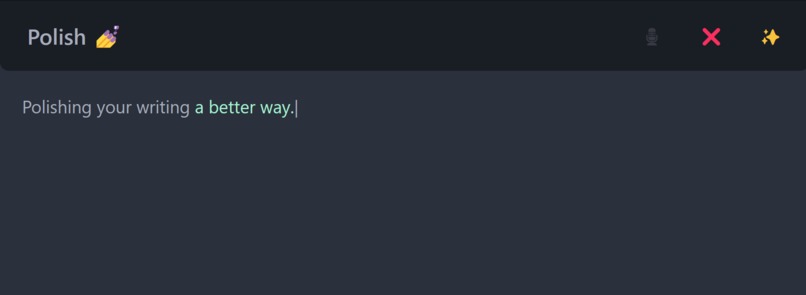 Polish – screenshot 1