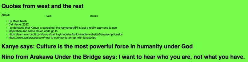 Quotes from West and the rest  – screenshot 2