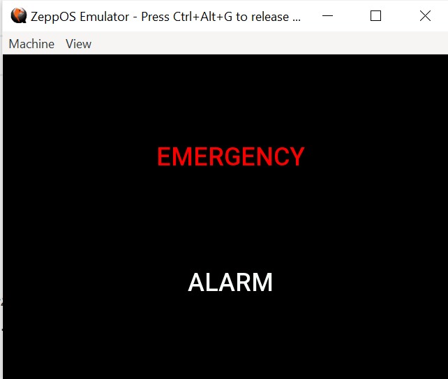 Emergency Alarm  – screenshot 1
