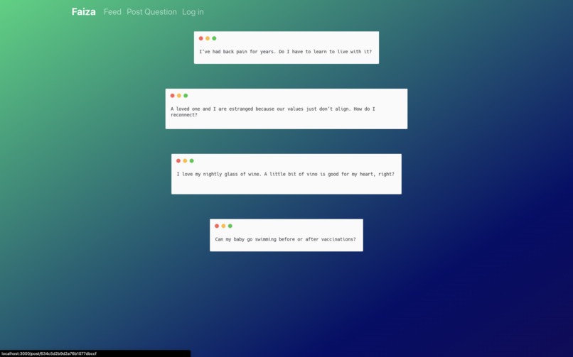 Faiza – screenshot 2