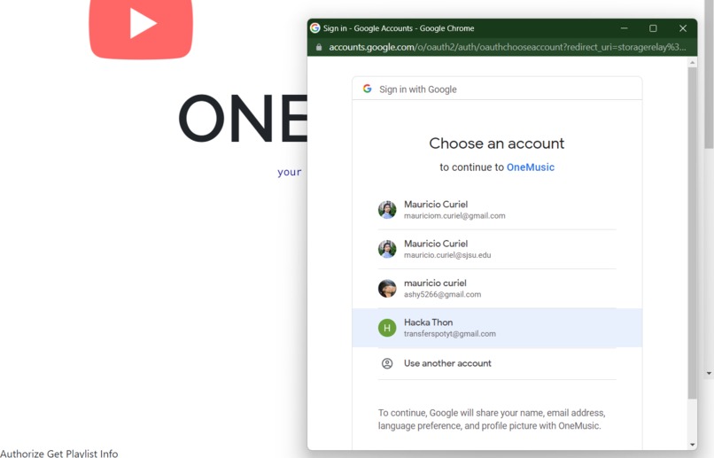 OneMusic – screenshot 2
