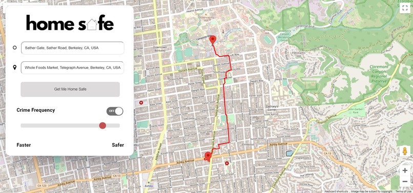 HomeSafe – screenshot 2