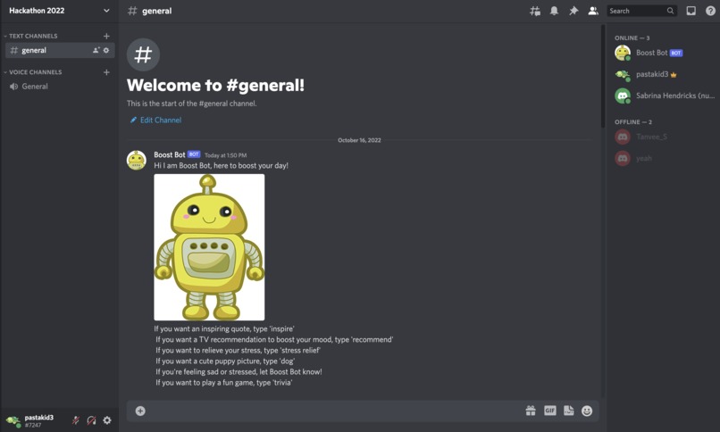 Boost Bot – screenshot 1