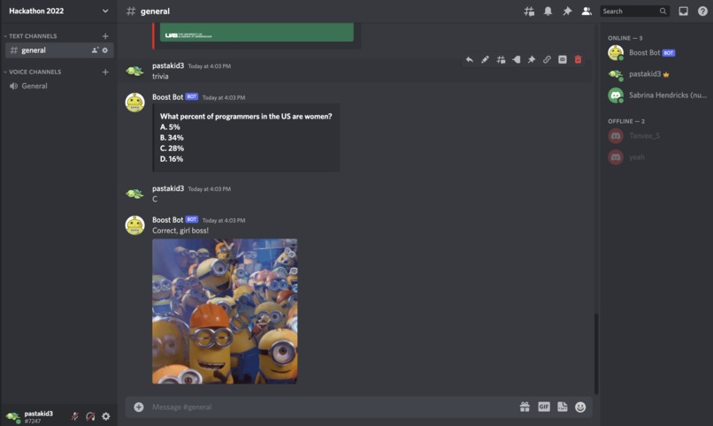 Boost Bot – screenshot 2
