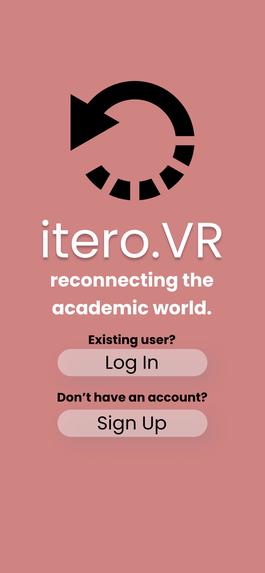 itero.VR: reconnecting the academic world – screenshot 1