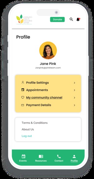 CHRC Wellness App – screenshot 2