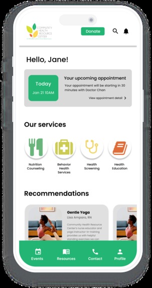 CHRC Wellness App – screenshot 3