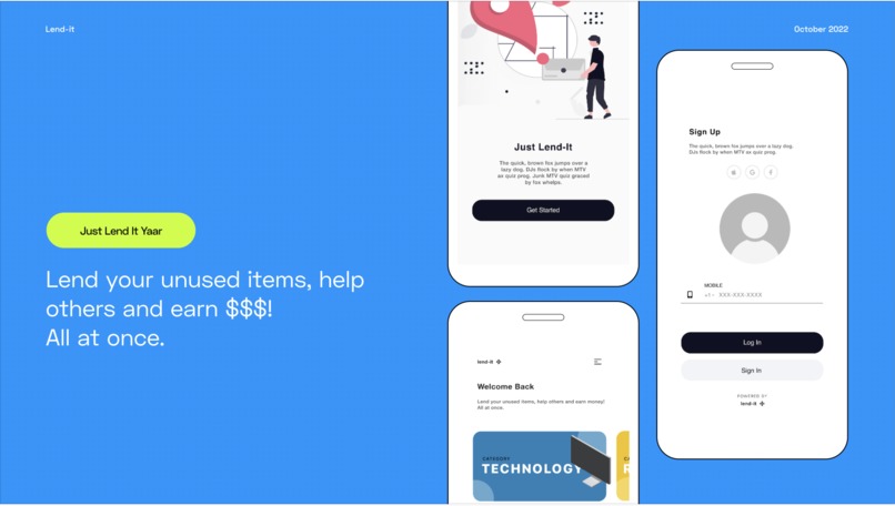 LendIt – screenshot 1