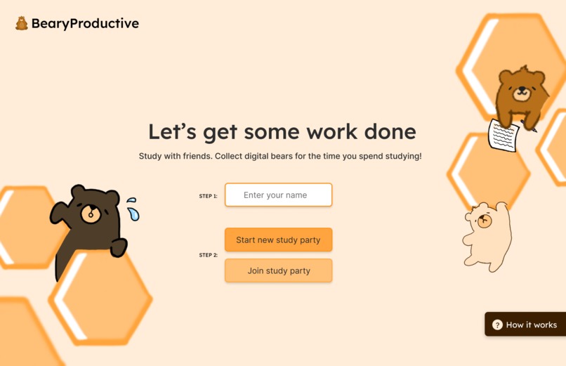 Beary Productive – screenshot 1
