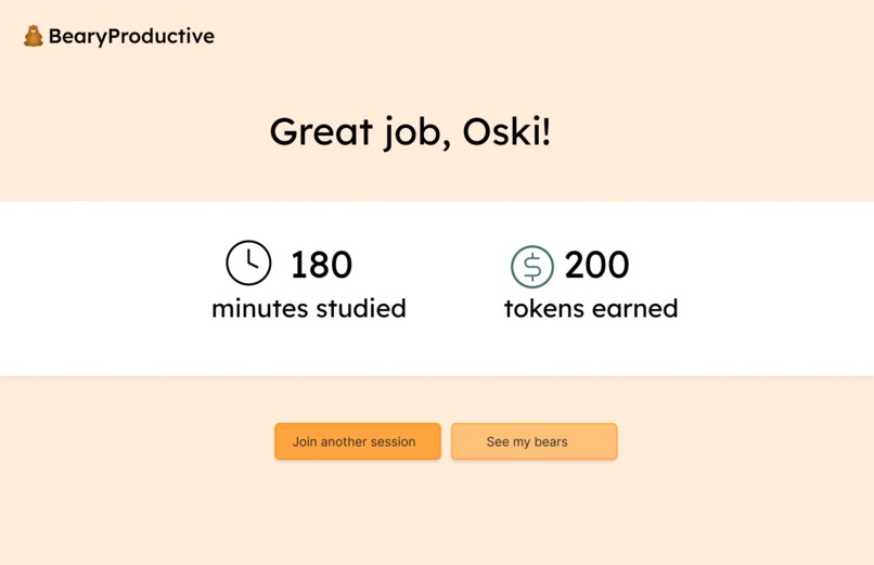 Beary Productive – screenshot 5