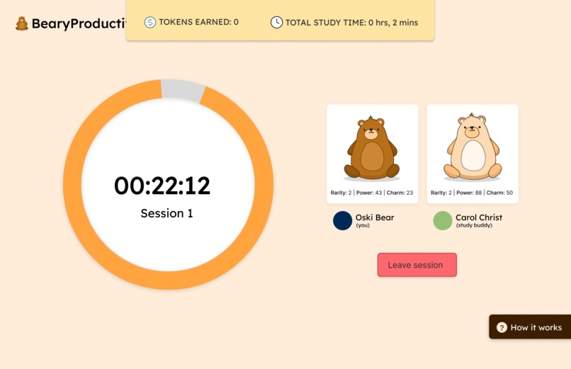 Beary Productive – screenshot 2