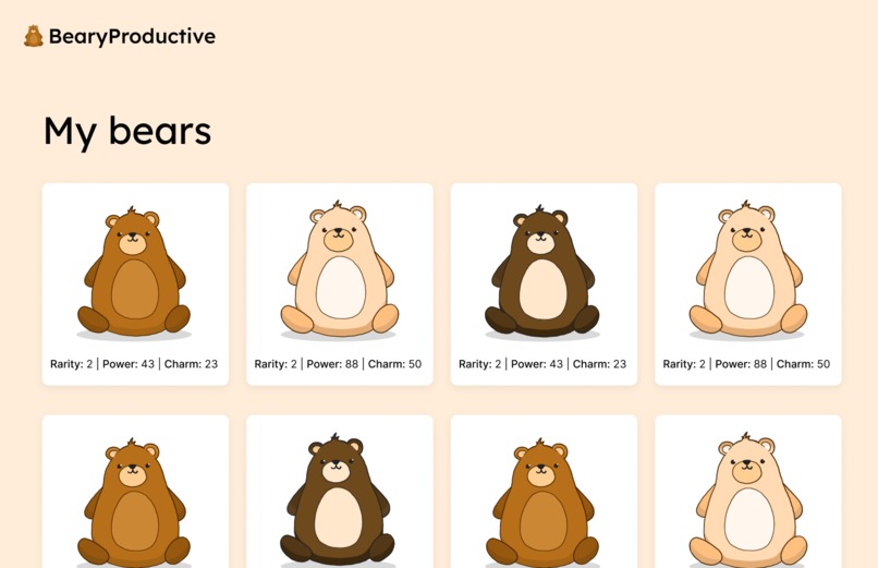 Beary Productive – screenshot 6
