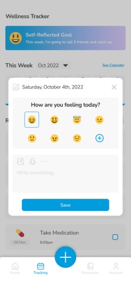 DBSA Wellness Tracker  – screenshot 8