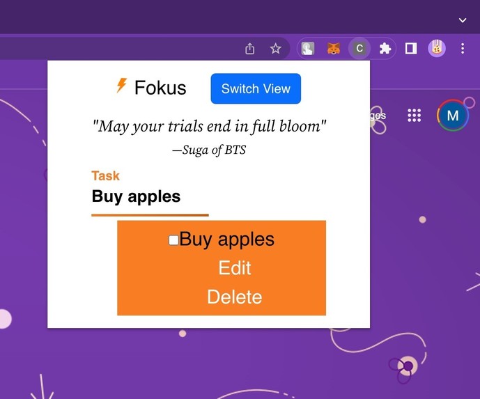 Fokus – screenshot 2