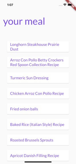 Mealify – screenshot 3