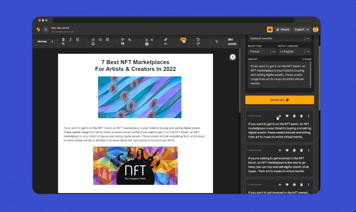 Free AI Article Rewriter AI Content Rewriter Tool Devpost