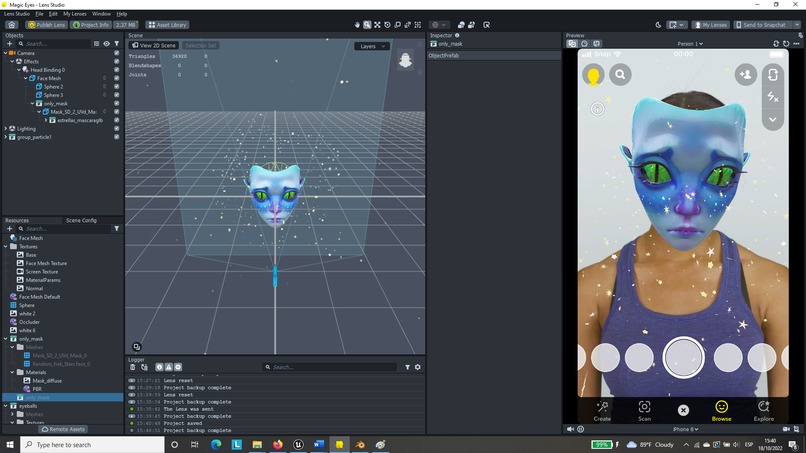 Avatar Green Eyes – screenshot 1