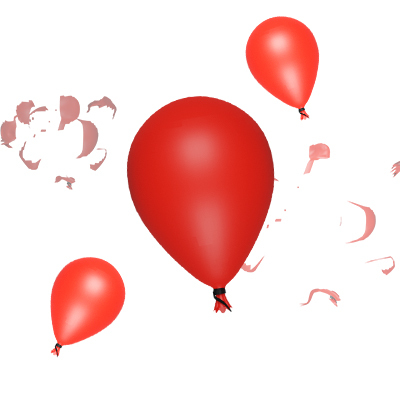 Balloon Burst - Using Snapchat Custom Landmarkers – screenshot 1