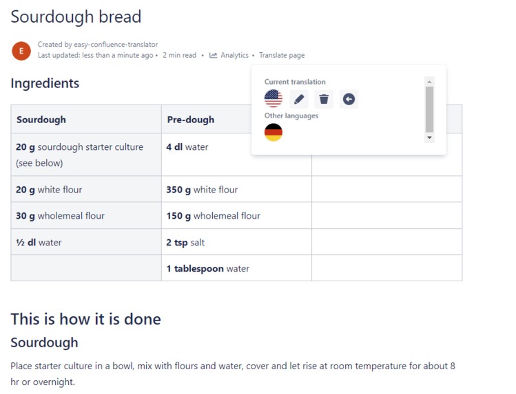 Easy Confluence Translator – screenshot 6