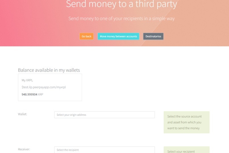 PeerPay for EOS – screenshot 3