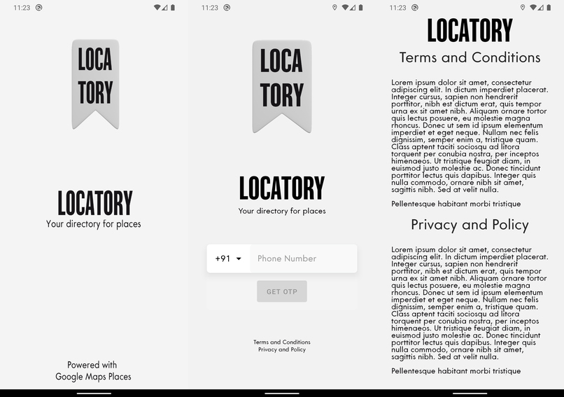 Locatory – screenshot 1