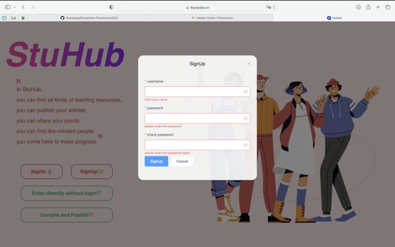 StudyHub – screenshot 2