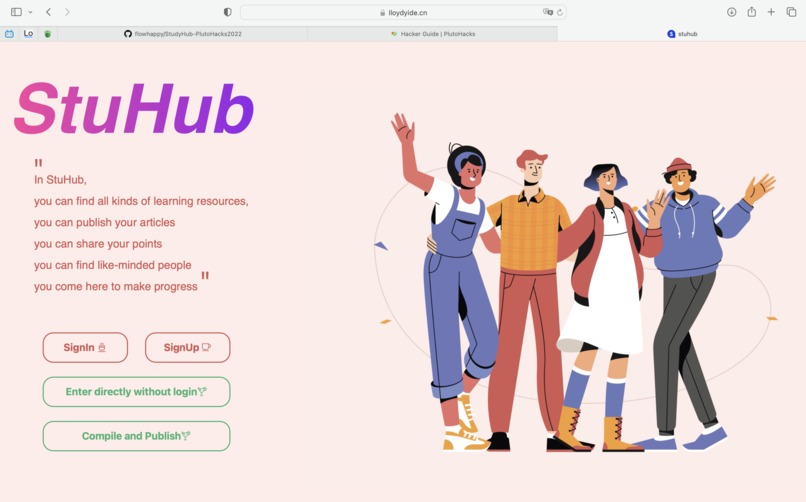 StudyHub – screenshot 1