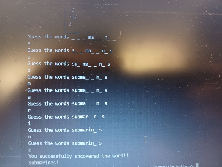 Hangman Exploration Edition – screenshot 2
