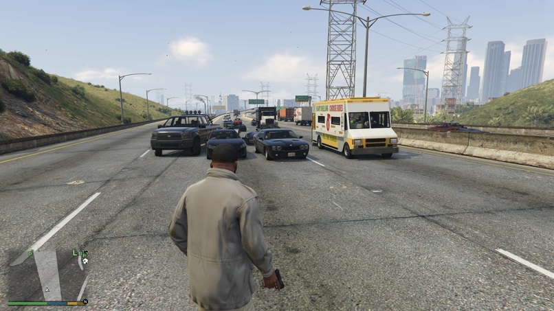 GTA5 Jujutsu Kaisen: Gojo Satoru mod – screenshot 6