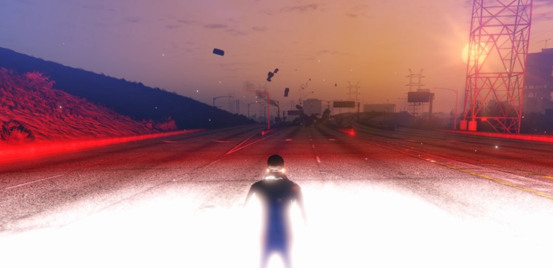 GTA5 Jujutsu Kaisen: Gojo Satoru mod – screenshot 1