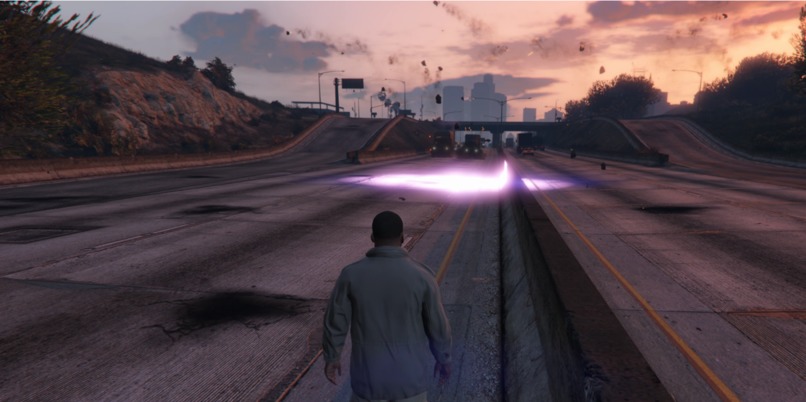 GTA5 Jujutsu Kaisen: Gojo Satoru mod – screenshot 3