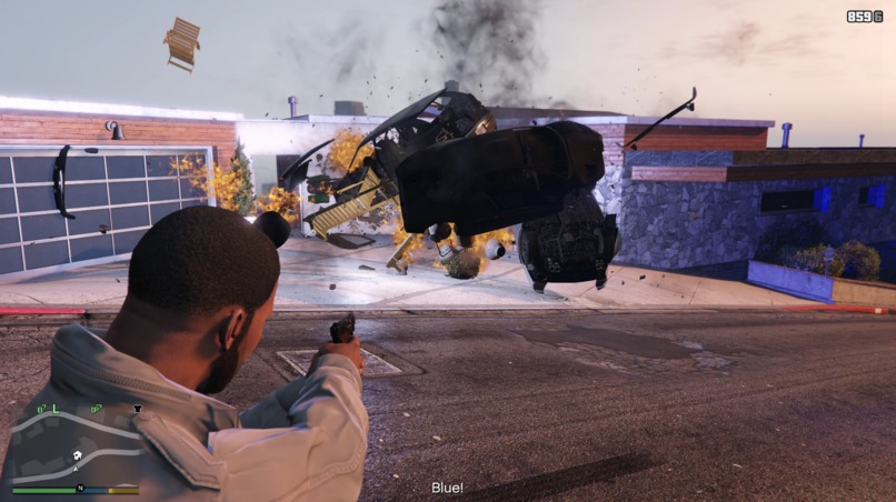 GTA5 Jujutsu Kaisen: Gojo Satoru mod – screenshot 4