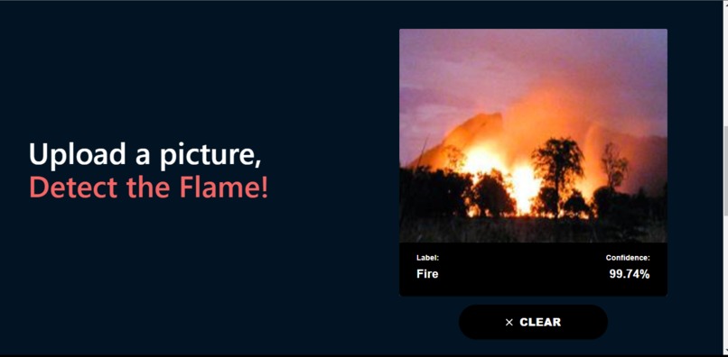 Wildfire detector & Risk Analysis – screenshot 2