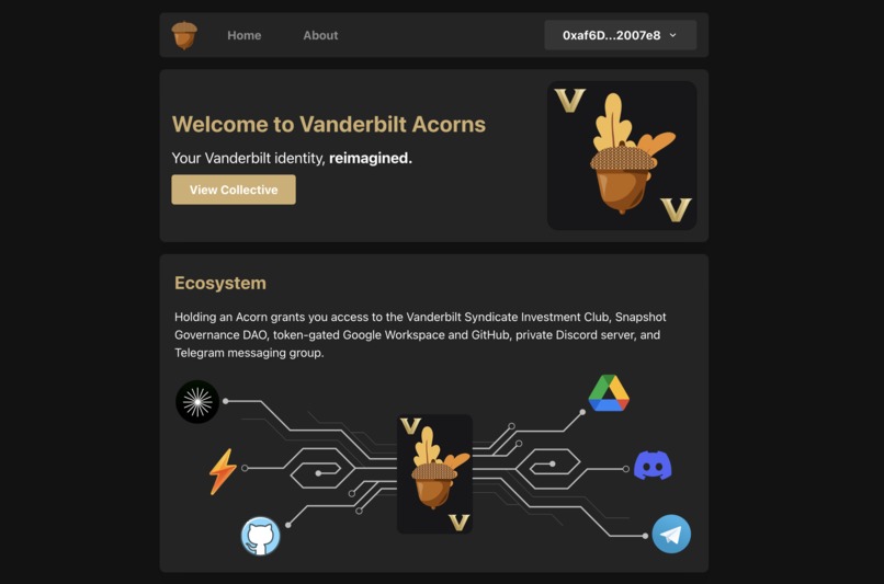 Vanderbilt Acorns – screenshot 1