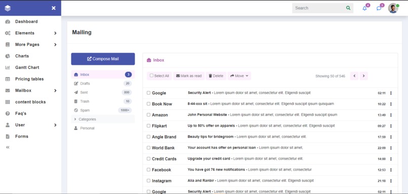 Custom Dashboard – screenshot 4