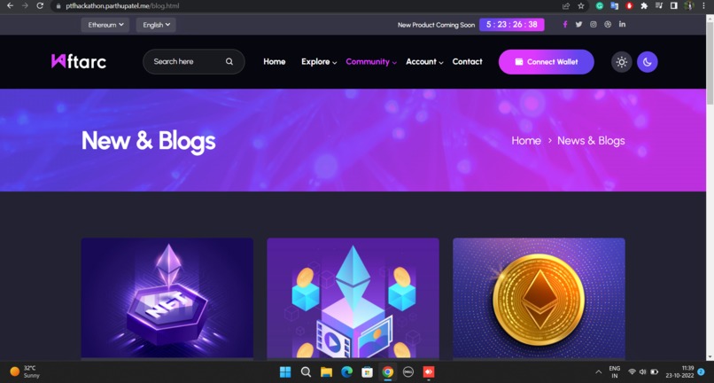 NFTARC - A Place Where Barter the NFT's. – screenshot 8